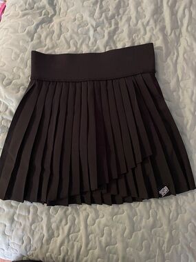 Justice Black Pleated Active Skirt